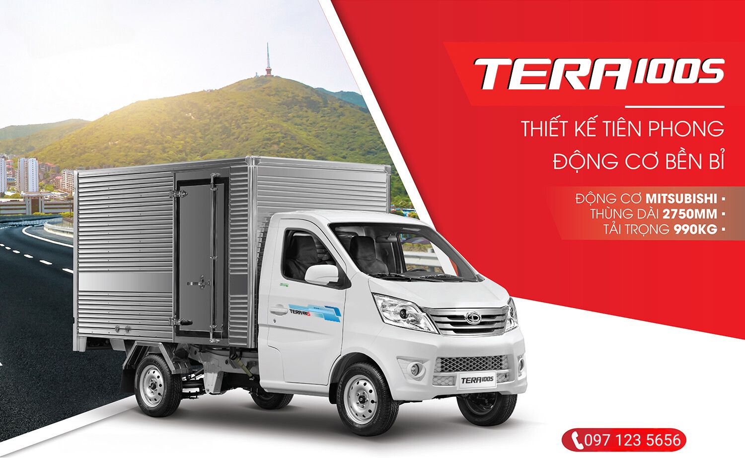Xe vận hành bền bỉ trên mọi cung đường.
