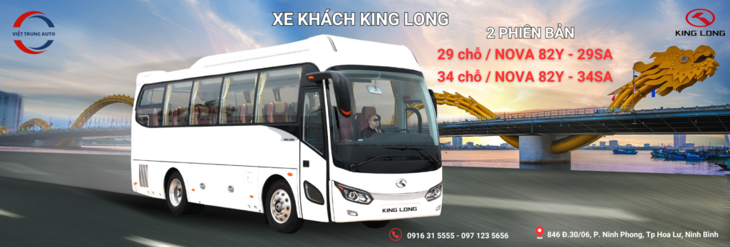 Ô Tô Việt Trung - Xe Khách King Long